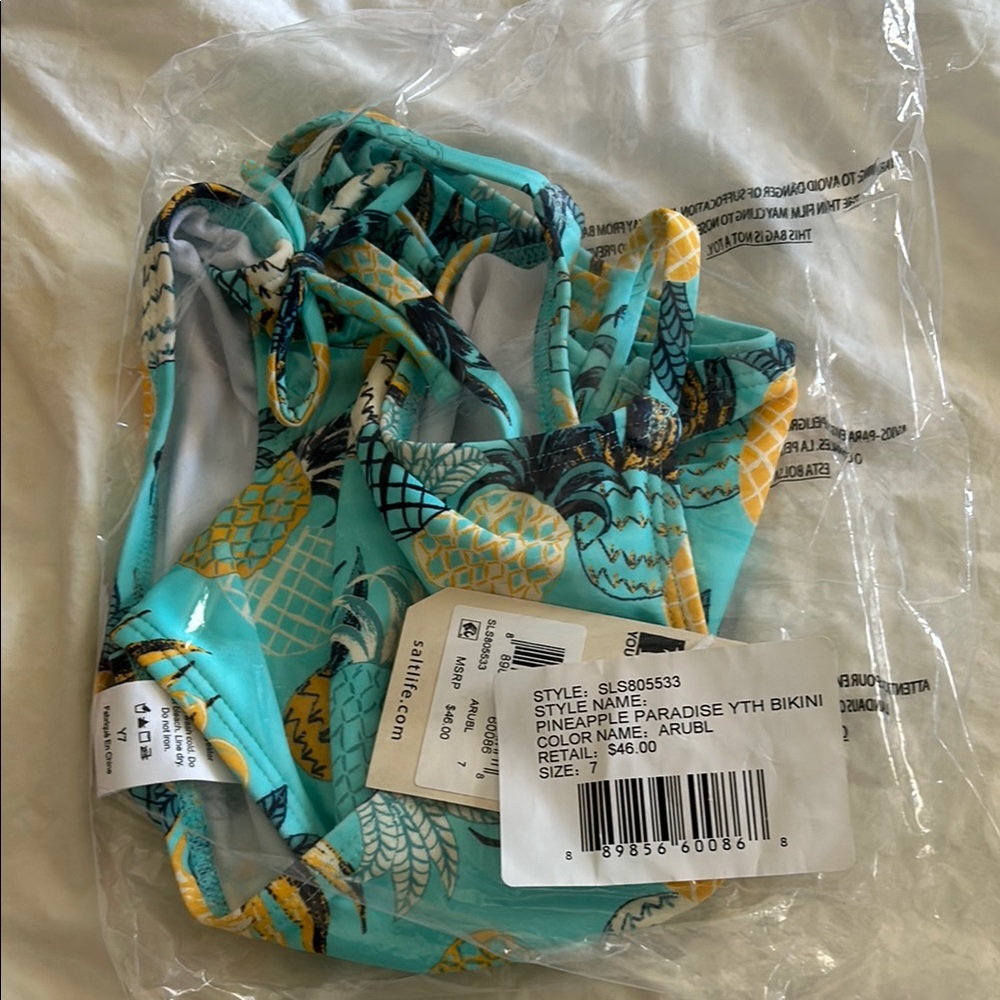 Salt Life Blue Bikini Swimwear